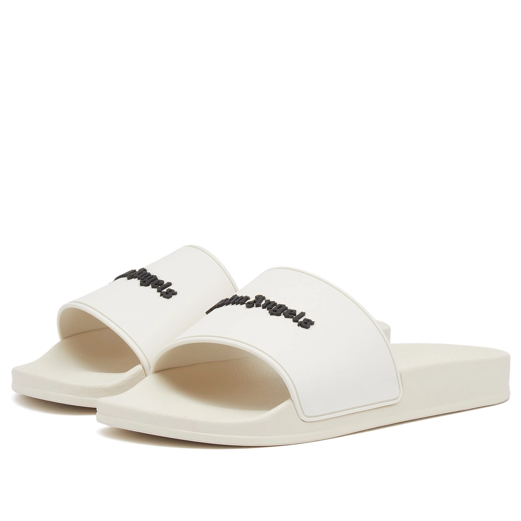 Palm Angels Classic Logo Pool Slide Neutral